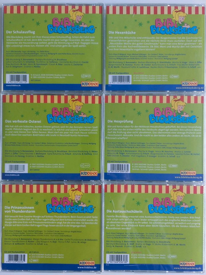 6x Bibi Blocksberg CDs - Komplettpaket in Abtsgmünd