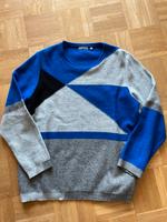 Rabe Pullover Strickpulli blau grau 46 NEU Bayern - Gröbenzell Vorschau