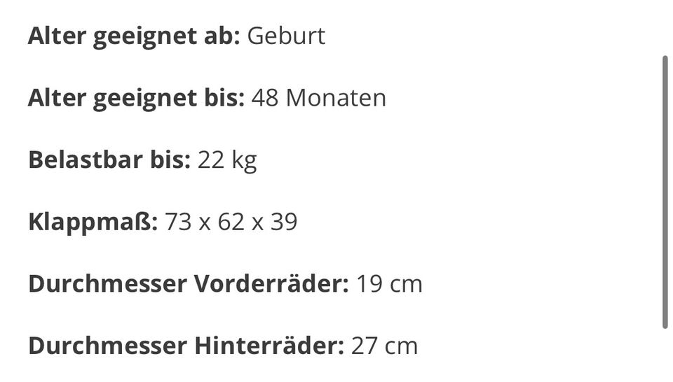 Kinderwagen Maxi Cosi Zelia 3 in München