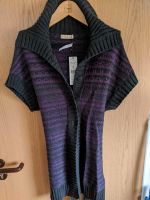 Oui Moments Weste Cardigan, Strickjacke, 36, S,  grau/flieder Freiburg im Breisgau - March Vorschau