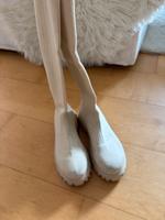 Sommerstiefel beige Stoff Berlin - Neukölln Vorschau