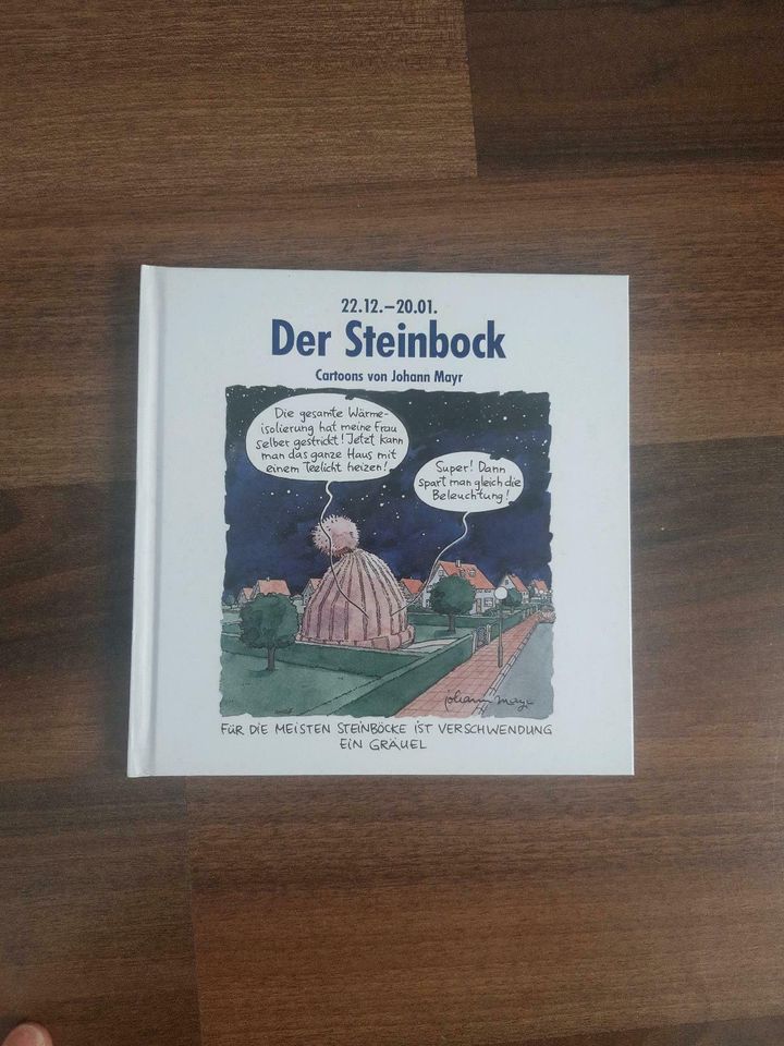 Der Steinbock: Witziges Cartoon-Geschenkbuch von Johann Mayr in Schwabsoien