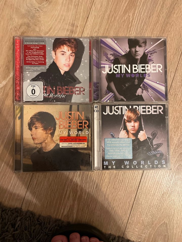 Justin Bieber CD‘s in Duisburg