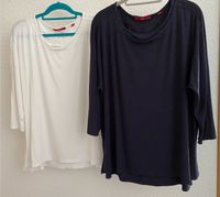 s. Oliver T-Shirts, 3/4 Ärmel, blau/offwhite, Gr. 46, wie neu Sachsen - Claußnitz Vorschau