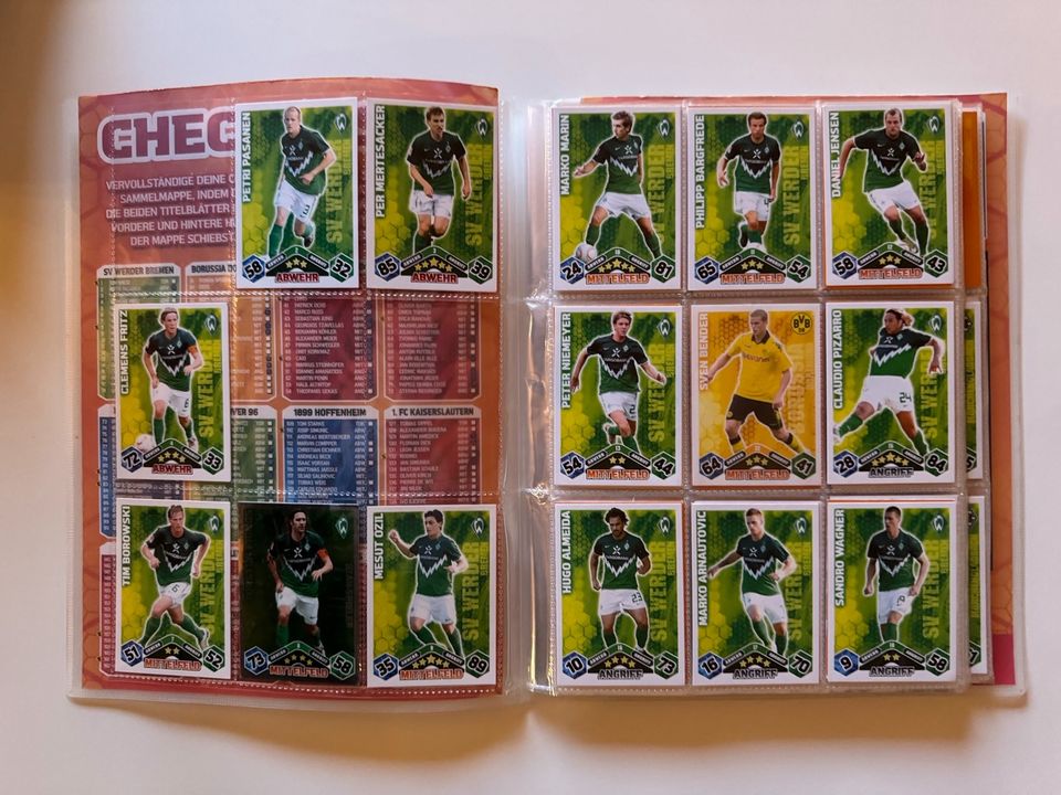 Topps Match Attax 2010/2011 (Zustand sehr gut) in Hachenburg