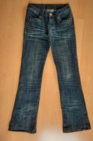 Vintage Retro Schlaghose Bootcut Faltenoptik Nieten 36 Bayern - Erlenbach am Main  Vorschau