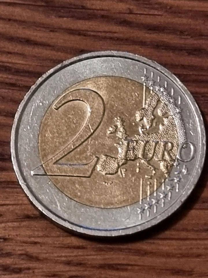 2 Euro Münze 200 Jahre Königreich Niederlande 2013 in Stechow-Ferchesar