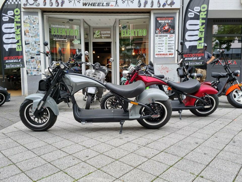 ⚡NEU⚡ Custom Cruiser LE-2 E-Scooter Elektro Chopper ⚡ Umbau ⚡ TÜV in  Rheinland-Pfalz - Bad Kreuznach | Motorrad gebraucht kaufen | eBay  Kleinanzeigen ist jetzt Kleinanzeigen