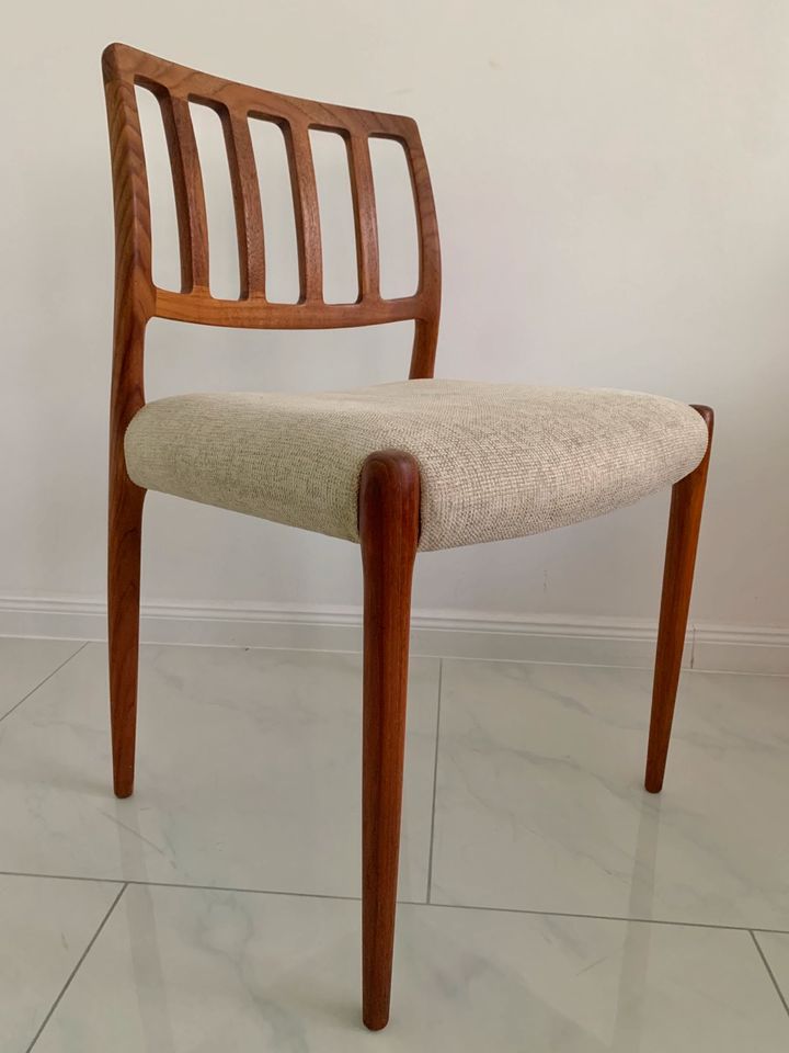 2x Niels Möller 83 Teak Stuhl Dining Chair Mid Century in Hannover