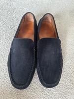 Herren Loafer Hugo Boss Leder dunkelblau 6 1/2 Bayern - Untersiemau Vorschau
