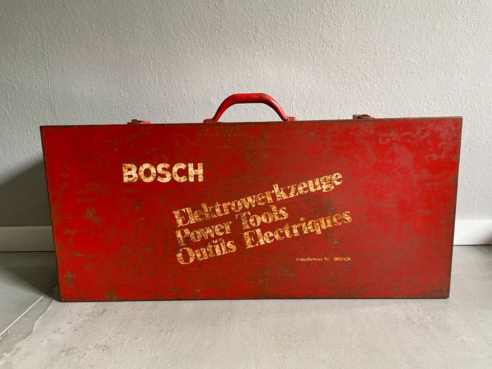 Antike Bosch Werkzeugkiste *Selten !! in Burgdorf
