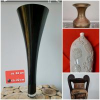 Bodenvase Schwarz Glas 63 cm hoch Brandenburg - Altlandsberg Vorschau