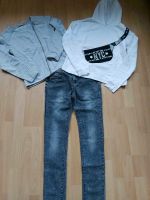 Junge Damen, Mädels Kleidung Größe 170 Jeans, Bikerjacke, Sweatsh Nordrhein-Westfalen - Solingen Vorschau