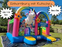 Hüpfburg Einhorn Prinzesssin Multiplay Rutsche Mieten, Slush Eis Sachsen-Anhalt - Gutenborn Vorschau