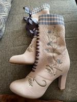 NEU Stiefeletten Dirndl Gr.37 Catwalk Beige Bayern - Kaufering Vorschau