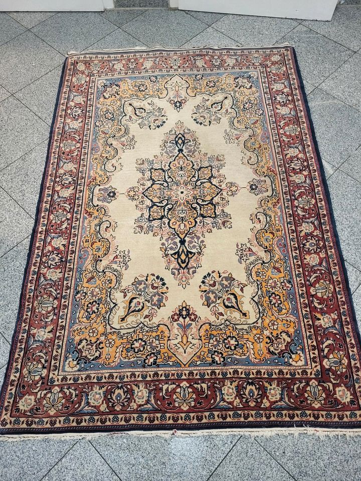 Vintage Perserteppich orient teppich handgeknüpft in Rödermark