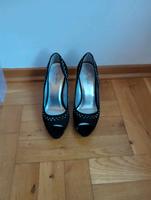 High Heels schwarz mit silbernen Steinen Nordrhein-Westfalen - Gevelsberg Vorschau