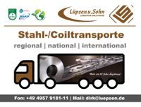 Spedition | Logistik | Stahl-/Coiltransporte Niedersachsen - Filsum Vorschau