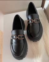 Damen Loafer Schwarz mit Strass Größe 36,5 Baden-Württemberg - Lorch Vorschau