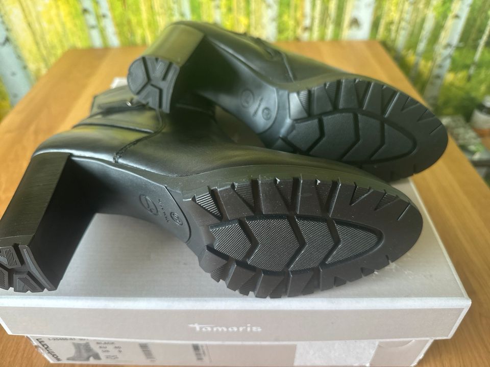 Tamaris Stiefelette schwarz Gr 40  NEU in Iserlohn