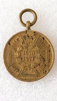 Medaille Kriegsdenkmünze für Kämpfer 1870/1871 Militaria Berlin - Steglitz Vorschau