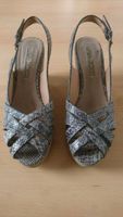 Buffalo London Keilabsatz Sandalen Wedges Pumps Schlange Gr 39 Brandenburg - Panketal Vorschau