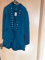 Neuer blauer Longblazer Sweatshirt-Stoff Italy Style M 38 onesize Nordrhein-Westfalen - Extertal Vorschau