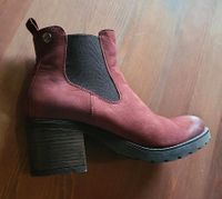 Lasocki Stiefeletten Gr. 39 in weinrot. Bayern - Feuchtwangen Vorschau