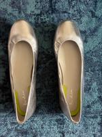 Silberne Ballerinas Gr. 40 Boden NEU Kr. Dachau - Dachau Vorschau