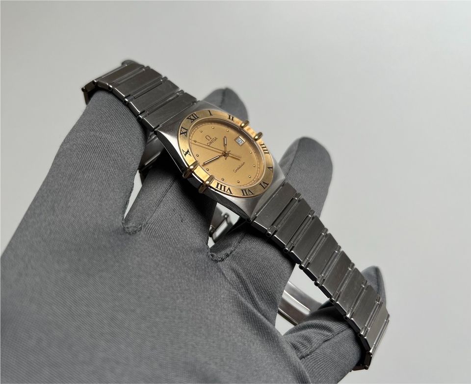 Omega Constellation 396.1070 34mm Quartz HAU Bicolor 80er Top! in Oberhausen