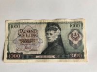 Österreich 1000 Schilling mit Bertha v. Suttner 1 Juli 1966 Bayern - Glonn Vorschau