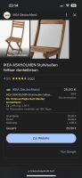 Ikea Klappstuhl Holz 4 Stück München - Bogenhausen Vorschau