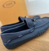 Tod‘s ❤️ Loafer Mokassins Leder blau Bootsschuhe 8,5 42,5 neuw Bayern - Memmingen Vorschau