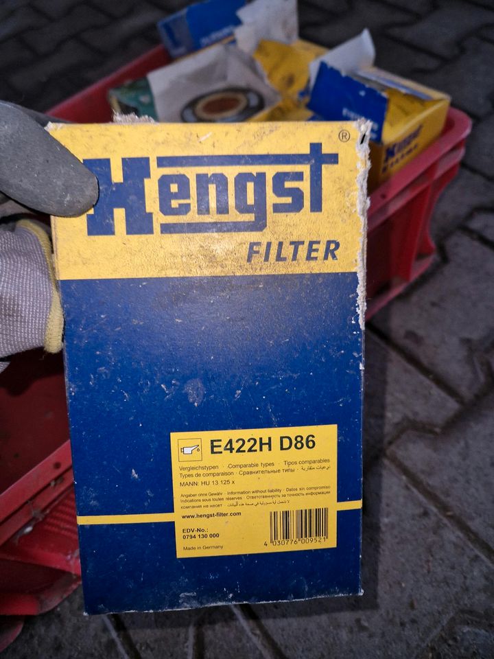 Hengst, Mann, Filter Lkw MAN, Motoröl und Kraftstofffilter in Birstein