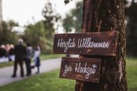 Hochzeitsdeko Schild Willkommen zur Hochzeit Bayern - Untermeitingen Vorschau