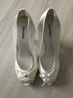 High Heels Creme-weiß 36 Sachsen-Anhalt - Bernburg (Saale) Vorschau