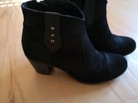 Stiefeletten, schwarz, 38, Leder, Stiefel Bayern - Schechen Vorschau