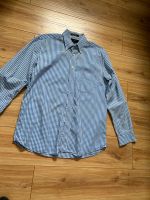 Gant Hemd Gingham Regular Fit Gr. M hellblau-weiß Button Down Baden-Württemberg - Mannheim Vorschau