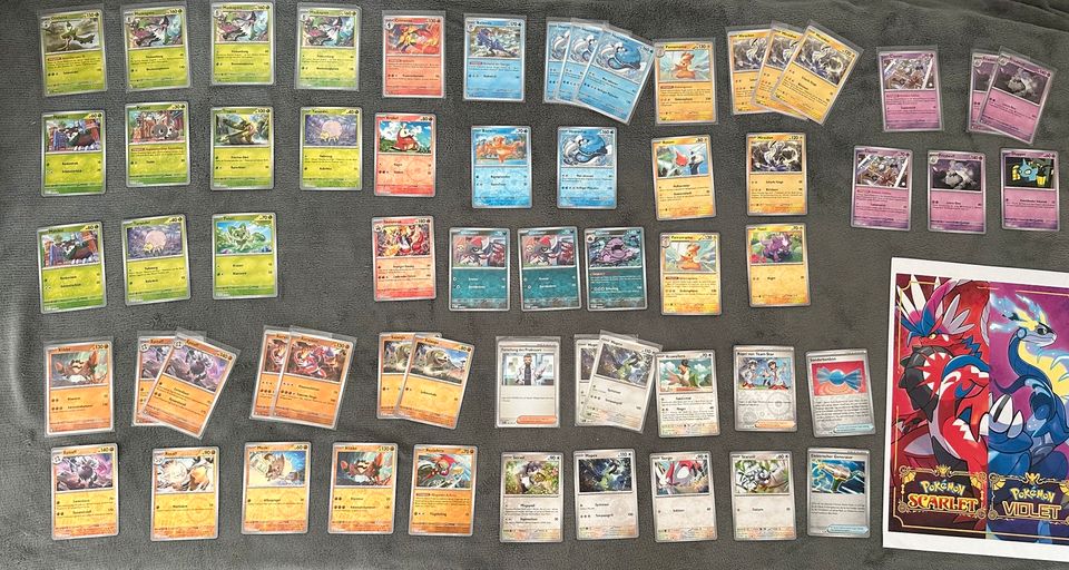 Pokémon Karten Karmesin & Purpur Set | Holo + Reverse in München