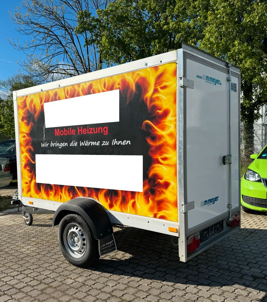 50 KW Mobile Notheizung/Heizzentrale (Bruderus) in München