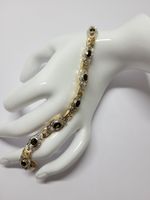 Armband 585/- Gelbgold mit Diamanten und Peridot Nr. 201986 M6 Hannover - Mitte Vorschau