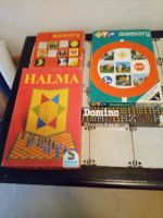 Spiele aus den 60er Jahren, Halma, Verkehrszeichen, Domino,Memory Bayern - Stadtbergen Vorschau