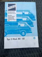 Oldtimer VW Typ 2 Ersatzteilkatalog Mod. 1980-1985 Brandenburg - Luckenwalde Vorschau