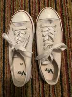 Turnschuhe, Sneakers, weiß, Größe 37, Vty / Deichmann, wie Chucks Frankfurt am Main - Innenstadt Vorschau