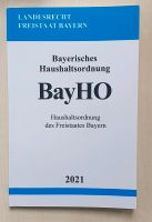 Buch Bayerische Haushaltsordnung BayHO 2021 Bayern - Lauf a.d. Pegnitz Vorschau