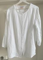 Musselin Bluse Street One Größe 44 weiß 3/4-Arm - TOP Niedersachsen - Weyhe Vorschau