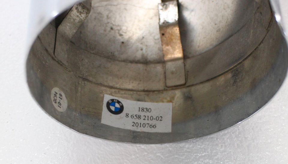 BMW X3 G01 Endrohrblenden chrom D=90MM TN 8658210 in München