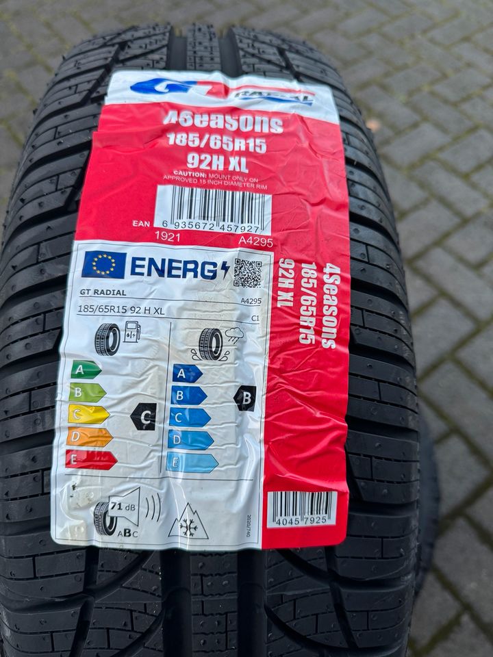 Allwetterreifen GT Radial 4seasons 185 65 R15 -Neu- in Nordrhein-Westfalen  - Kerpen | Reifen & Felgen | eBay Kleinanzeigen ist jetzt Kleinanzeigen