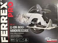 Ferrex Pro 20V Li-Ion Akku Handkreissäge #Neu# ohne Akku Sachsen - Taura Vorschau