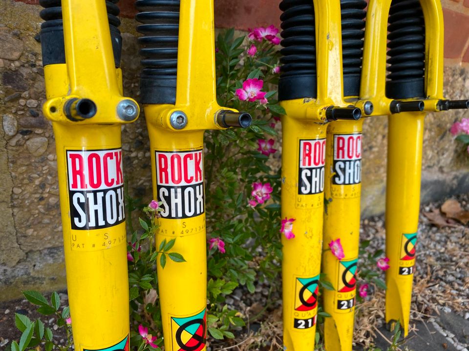 4x ROCK SHOX Quadra 21R retro kult Federgabel Bastler Konvolut in Wunstorf